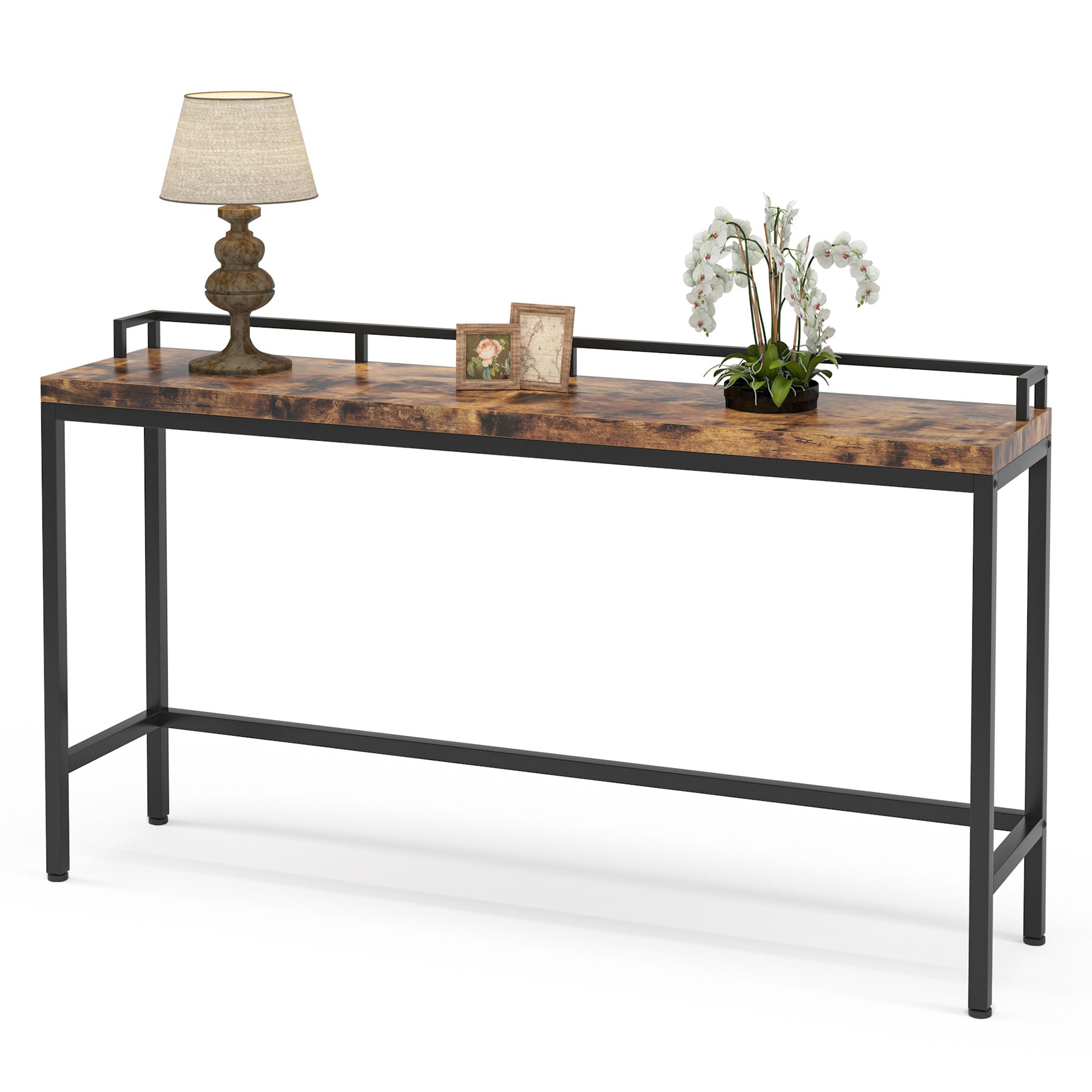 70.9" Console Table Behind Sofa Couch